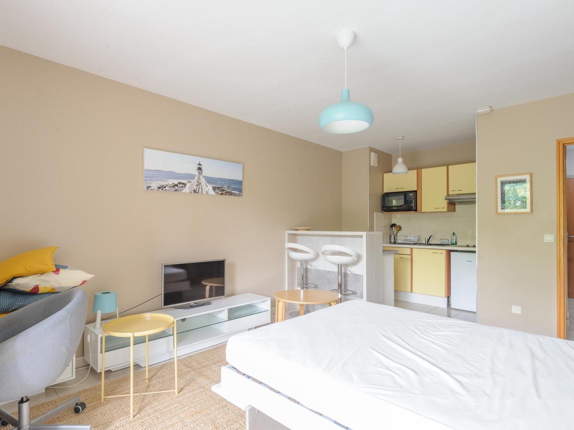 Studio Ensoleille Au Bord De Mer Avec Balcon Et Parking, Proche Centre Et Plage - La Rochelle - Fr-1-535-51 Exterior photo